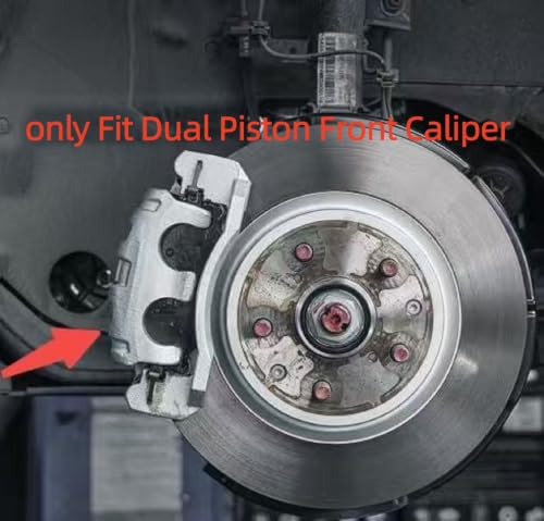 SIPAUTEC-Front & Rear Ceramic Brake Pads Replacement For 2014 2015 2016 2017 2018 2019 2020 2021 2022 Jeep Cherokee With Dual Piston Front Caliper - style: 18431734-99