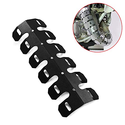 Worldmotop Motorcycle Heat Shield Cover for All Off Road ATV Dirt Bike(Long+Short) - size: Long+Short