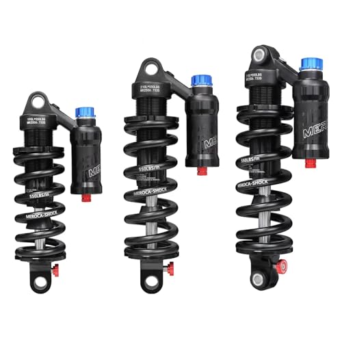 MEROCA 190mm Adjustable Air Spring Coil Over Rear Shock Absorber - size: 190mm*550lbs