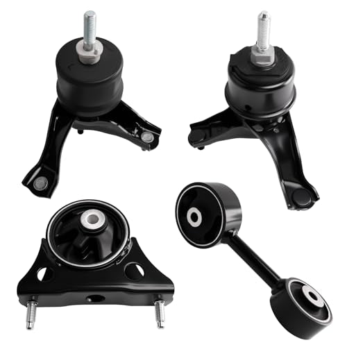 Engine Motor Mount and Transmission Mount kit Compatible with Highlander - size: 2004-2007 Highlander 2.4L