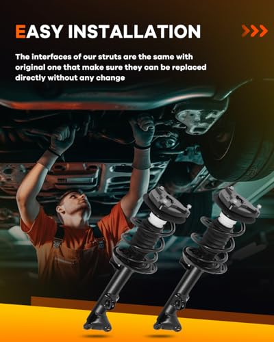 OCPTY Front Complete Strut Assembly for Mercedes-Benz C230 2008-2009 RWD