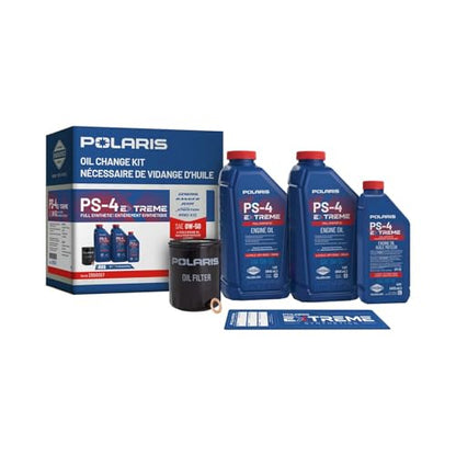 Polaris PS4 Oil Change Kit, for RANGER, GENERAL & RZR Models - 2890057