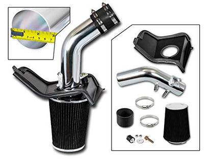 Rtunes Cold Air Intake Kit for 08-14 WRX/STI 2.5L Turbo (Black)