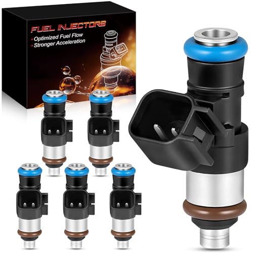 0280158091 3.5L 3.7L Fuel Injectors Fit For:-Ford Edge 2007-2010 - size: 0280158091 (6 Pack)