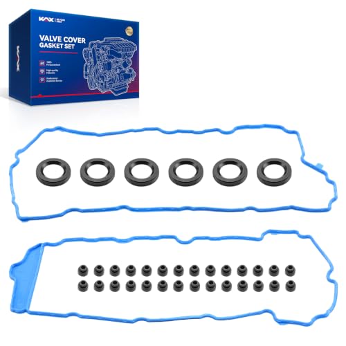 KAX VS50808R Engine Valve Cover Gasket Set for Chevrolet Traverse 2009-2017 - size: VS 50808 R