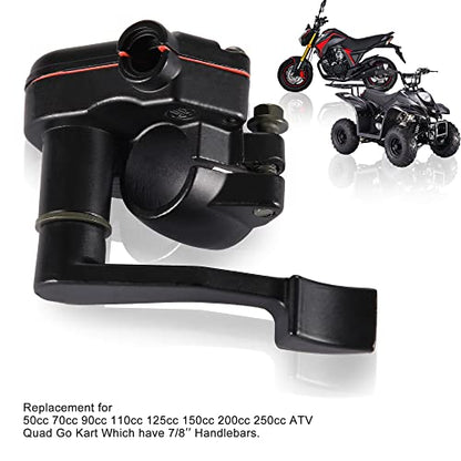 GOOFIT Universal 7/8" 22mm Throttle Lever Thumb Control Handle Assembly Replacement for 50cc 70cc 90cc 110cc 125cc 250cc ATV Quad Go Kart TaoTao Pit Bike