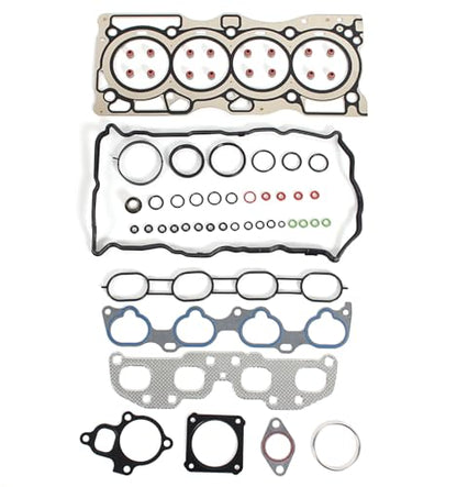 AUCERAMIC Cylinder Head Gasket Set Fit for 2007-2012 Nissan Altima Sentra, for 2014-2015 Nissan Rogue Select, for 2008-2013 Rogue; MLS Valve Cover Gasket 2.5L L4 Replace # HS54593 HS26519PT