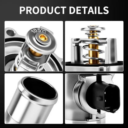 Engine Coolant Thermostat Housing Assembly for Chevrolet Chevy 902-821