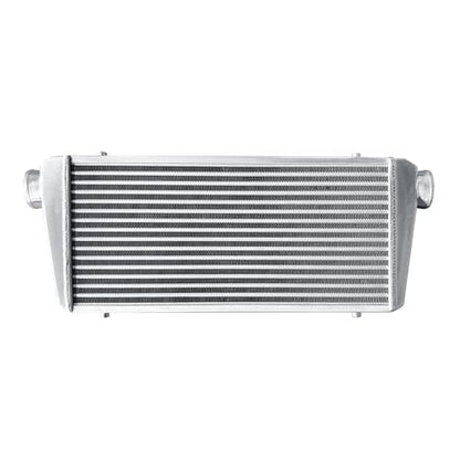 Universal Intercooler 31''x13''x3.7" Front Mount Intercooler 3'' Inlet and Outlet Aluminum Turbo Intercooler Direct Replacement for Any Turbo Charger system - size: 31''x13''x3.7" 3''
