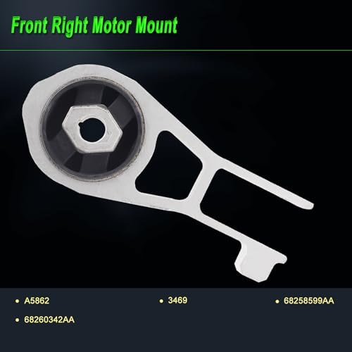 Engine Motor Mount Compatible with 2016-2018 500X 2015-2020 Renegade - size: 2016-2018 500X 2.4L