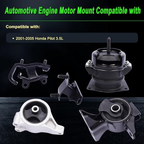 Engine Motor Mount Compatible with 2001-2005 Pilot 3.5L - size: 2001-2005 Honda Pilot 3.5L V6