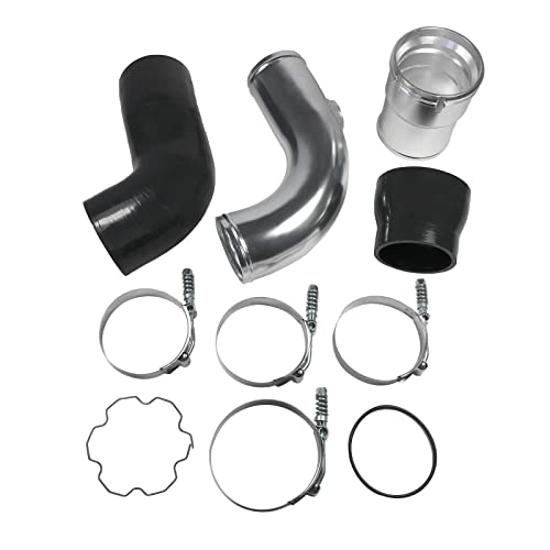 Cold Side Intercooler Pipe Kit Compatible With Ford F250 F350 6.7 2011-2016 - size: Cold Side Intercooler Pipe Boot Kit