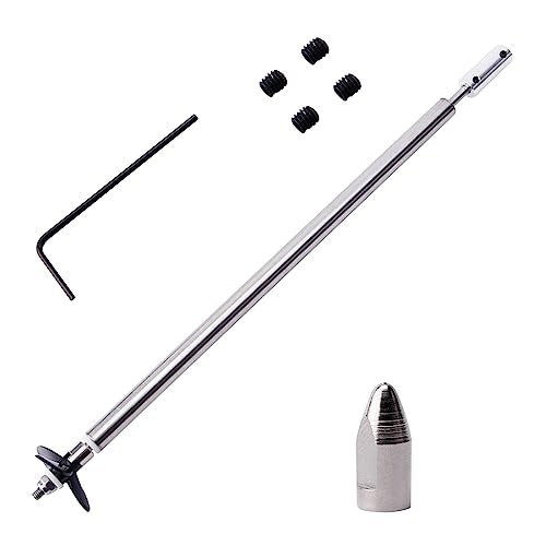 Fielect Drive Shaft w Propeller and Universal Joint for RC Boat, L200mm Shaft, L150mm Sleeve, D36mm Propeller, Fit for 3mm Motor Shaft - color: 3.00mm 20cm 15cm