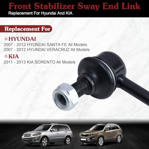 K750204 K750205 Sway Bar Link - Stop Clunking & Reduce Body Roll - color: 1*K750204 1*K750205, size: Sway Bar Link