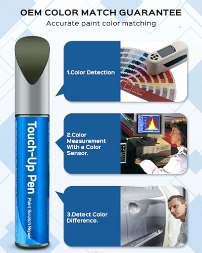 K4X Wilderness Green Metallic Touch Up Paint Kit Compatible with Subaru Exact Match Car Scratch Repair Touch Up Paint Kit - color: Wilderness Green Metallic(K4X) compatible with Outback
