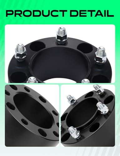 YHTAUTO 5x150 Hub Centric Wheel Spacers 3 Inch for Lexus, Toyota - size: 3 Inch Thickness, style: 4 PCS