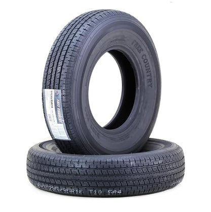 FREE COUNTRY Trailer Tires ST235/85R16 Radial 12PR LR F w/Scuff Guard, Set2 - size: Set 2