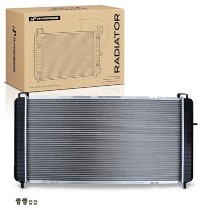 A-Premium 34" Engine Coolant Radiator with Transmission & Engine Oil Cooler - style: With Engine Oil Cooler