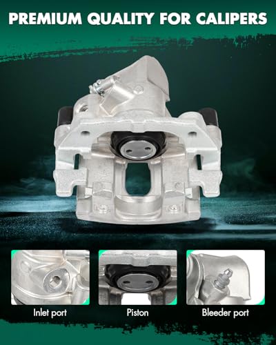 SCITOO 19B2954 19B2955 Rear Left & Right Disc Brake Calipers Assembly - size: Rear[19B2954 & 19B2955]