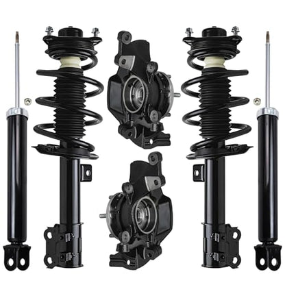 Detroit Axle - 6PC Suspension Kit For 2011 Hyundai Sonata 2.4L - size: 6AQU47826/ strut shock sway kit