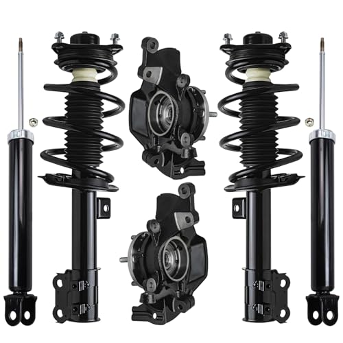 Detroit Axle - 6PC Suspension Kit For 2011 Hyundai Sonata 2.4L - size: 6AQU47826/ strut shock sway kit