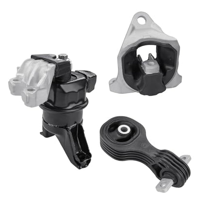 Engine Motor & Transmission Mount Replacement for 2014 2015 Honda Civic - size: 3PCS-Compatible with 2014-2015 Civic 1.8L