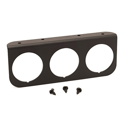Auto Meter 2238 Black Aluminum Gauge Panel
