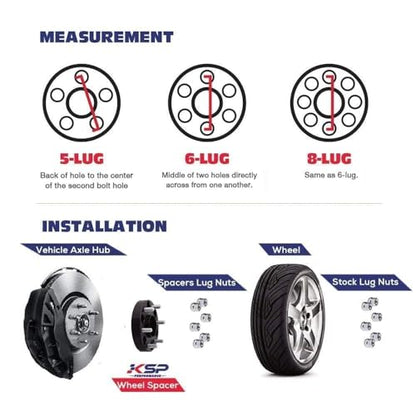 KSP 6x5.5 Wheel Spacers for Ram 1500 2019-2026, 1.5inch 6x139.7 Hubcentric Tire Spacer with 77.8mm Hub Bore M14x1.5 Lug Studs Fit Jeep Grand Wagoneer 2021-2026, 4pcs Forged Spacer for 6-Lug Truck - size: 1.5inch-6 lug-M14x1.5
