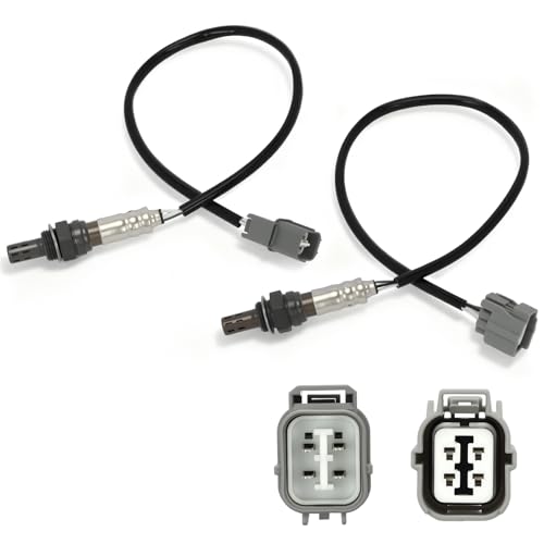Upstream & Downstream Oxygen Sensor | for Honda Accord 3.0L V6 (2000-2002) | for Acura TL 3.2L V6 (2000-2003) | for Acura CL 3.2L V6 (2001-2003) | Direct Replacement for 234-4727 & 234-4621 - size: 234-4727 +234-4621
