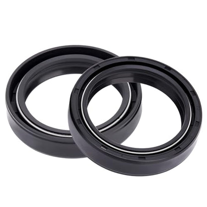 Road Passion 40x52x10mm Front Fork Oil Seal and Dust Seal Kit for Aprilia Scarabeo 400/500 2005-2007 /Red Rose 125 Custom 1995-1999 - color: Oil Seal