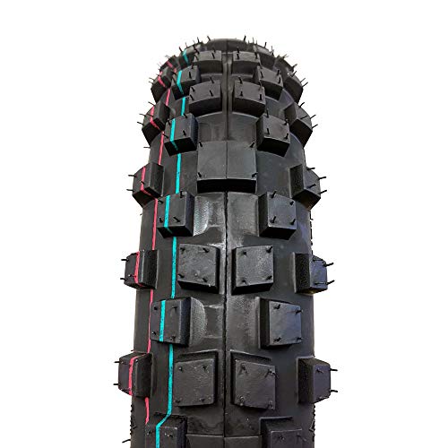 MMG 2.50-10 Knobby Tire & Tube Combo, Front/Rear, Dirt Bike