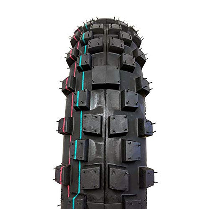 MMG 2.50-10 Knobby Tire & Tube Combo, Front/Rear, Dirt Bike