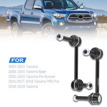 K80946 K80948 Front Stabilizer Sway Bar Link Kit for Toyota Tacoma 2005-2014 Base 4WD & Pre Runner RWD, for Tacoma 2015-2019 All Models - size: K80948 K80946