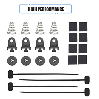 10 Inch Slim Fan Push Pull Electric Radiator Cooling Fan, Black - color: Black, size: 10'’