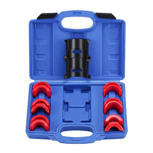 Universal Motorcycle Bike Fork Seal Driver Tool Kit 14Pcs Installer Driver Set for 35mm 36mm 40mm 41mm 42mm 43mm 45mm 46mm 47mm 48mm 49mm 50mm