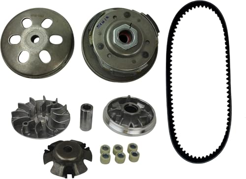 RedCap 150cc 125cc GY6 Clutch Variator Drive Belt Assembly Kit for Scooter Moped Go Kart TaoTao Roketa SunL Ice Bear Vitacci 152QMI 157QMJ Short Case (Belt 743-20-30) - size: Belt 743-20-30