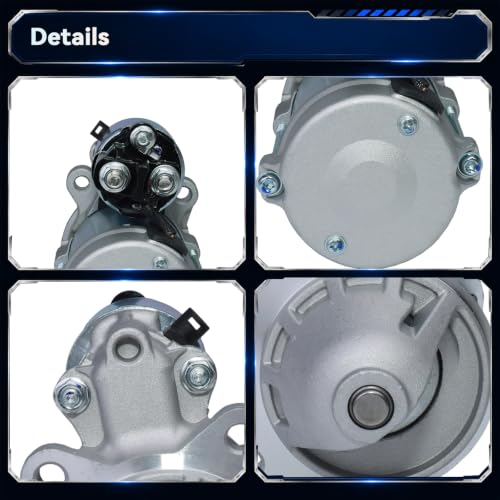 GR3T11000AA 34021 Starter Motor for 2016 2017 2018 2019 2020 2022 2023 Ford Mustang, V8 5.0L, 12V 1.4KW 12 Teeth CW - size: GR3Z11002A