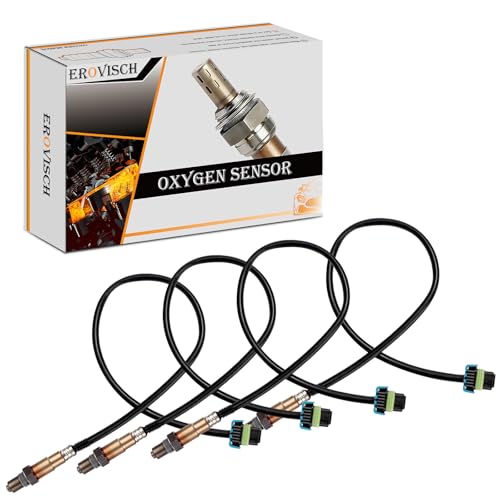 Oxygen O2 Sensor 250-24649 Upstream Downstream Set of 4 - Compatible with Buick GMC Saturn Chevy Cadillac - Enclave LaCrosse Acadia Terrain Equinox Impala Traverse SRX - V6 - Replaces # 234-4815 - color: Set of 4, size: 250-24649