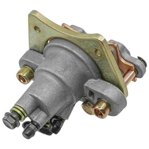 Caltric Rear Brake Caliper with Pads Compatible with Polaris Sportsman 700 2002 2003 2004 2005 2006