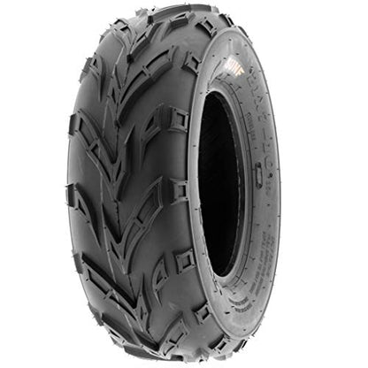 SunF A004 ATV Golf Carts Off-Road Tire 16x7-8, 6 PR, Track & Trail, Tubeless - size: 16x7-8