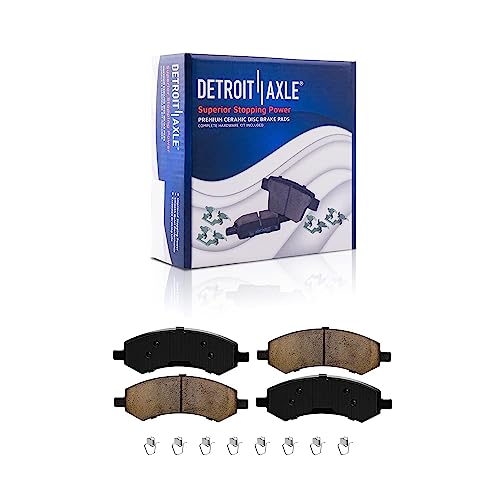 Detroit Axle - Brake Kit for 2006-2018 Dodge Ram 1500 2007-2009 Durango - size: 8PR3200005/kit