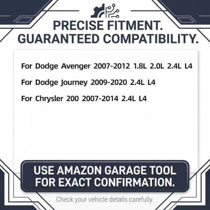 Engine Valve Cover Gasket Set Fits for Chrysler 200 2007-2014,for Dodge Avenger 2007-2012,Journey 2009-2020,1.8L 2.0L 2.4L L4,VS50698R