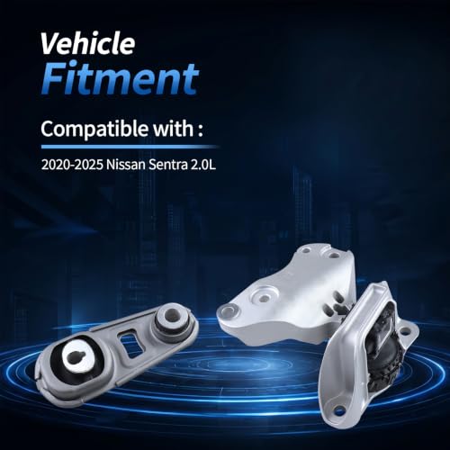 Engine Mount Compatible with 2020-2025 Sentra 2.0L, A4391, A43017 - size: 2020-2025 Sentra 2.0L