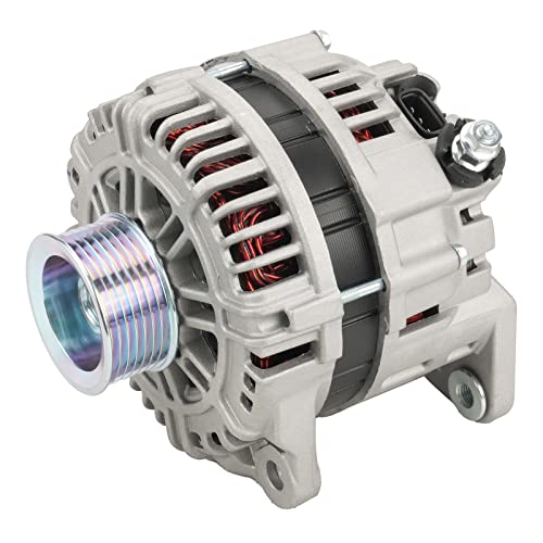 110Amp Alternator for Nissan,Automotive Replacement Alternator Fit for Frontier/Pathfinder 05-07,Xterra 06-07,Auto Replace 210-1112, 56028697AE, 56028697AH, 421000-0580, 11298, AL6461X, - style: 11121N
