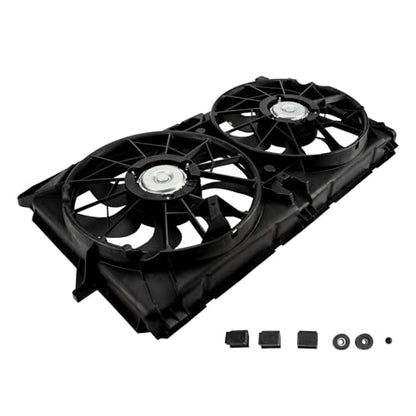 PHILTOP 622230 Radiator Cooling Fan Assembly, Fit for Silverado 1500 - size: Silverado 1500, Sierra 1500, Silverado 2500 HD