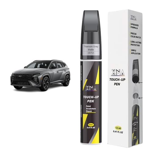 XNA Titanium Gray Matte(Y3G) for Hyundai Touch Up Paint - color: Titanium Gray Matte(Y3G) for 2025 TUCSON Hybrid