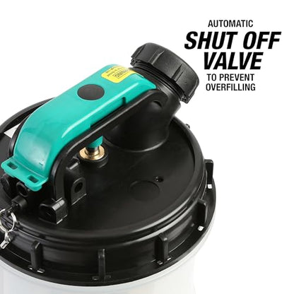 OEMTOOLS 24936 Manual Fluid Extractor Pump, 8L Oil Extractor Pump, 5ft Hose - size: 8.0 Liter