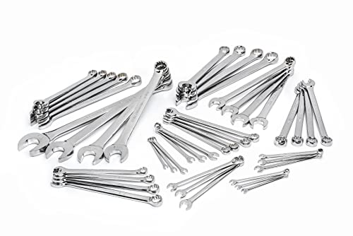 GEARWRENCH 44 Pc. Master Combination Wrench Set, Metric/SAE - 81919 - size: 44 Pc, style: No Storage