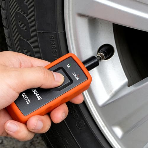 EL-50448 TPMS Relearn Tool, Tire Pressure Monitor Sensor Activation Reset Tool OEC-T5 for Most Series Vehicles OEC-T5 TPMS System Programming Training Activation Tools (Orange)