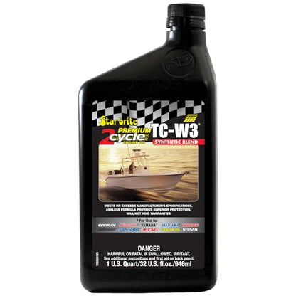 STAR BRITE TCW3 2-Stroke Engine Oil Synthetic Blend - style: 32 oz